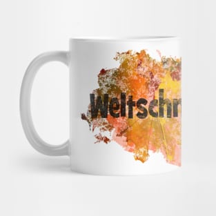 Weltschmerz - German - comparing reality to idealism Mug